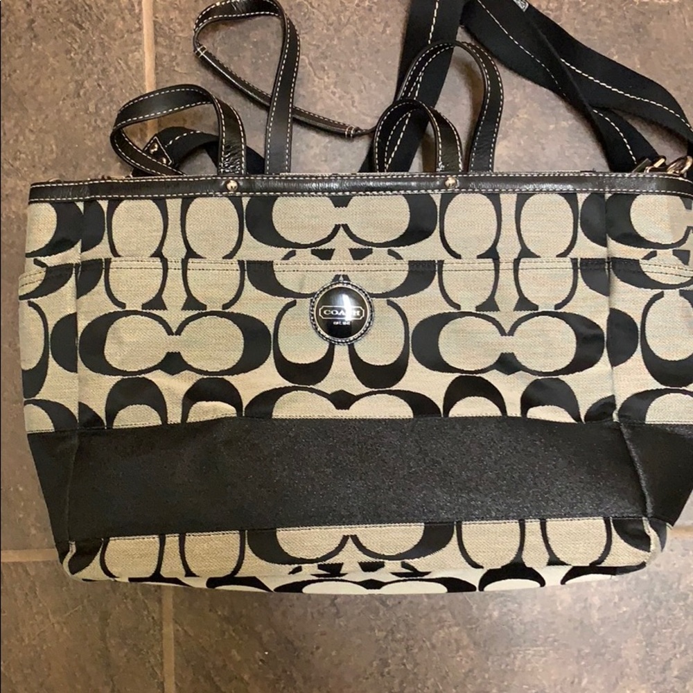 Coach diaper bag